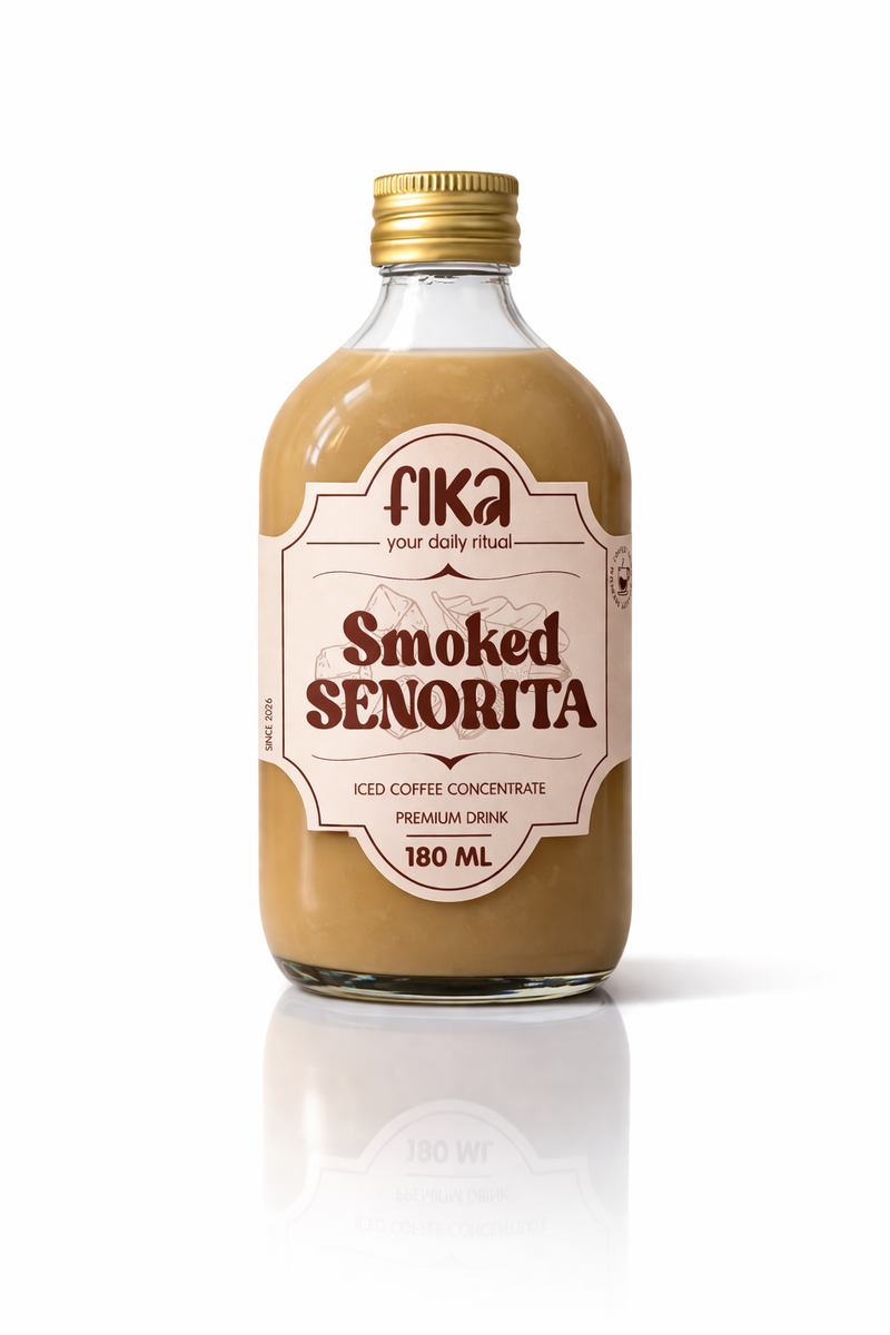 Fika Roastery Smoked Senorita cold brew bottle